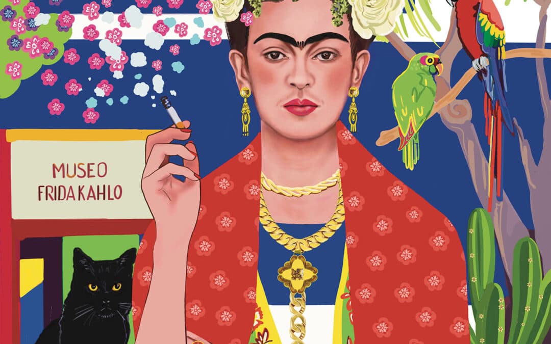 Portret van Frida Kahlo